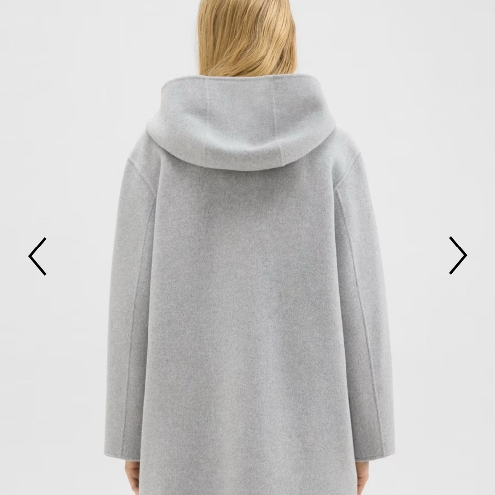 Theory Parka in Double-Face Wool-Cashmere - Picture 3 of 9
